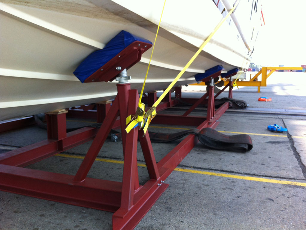 Used 2024 boat cradles