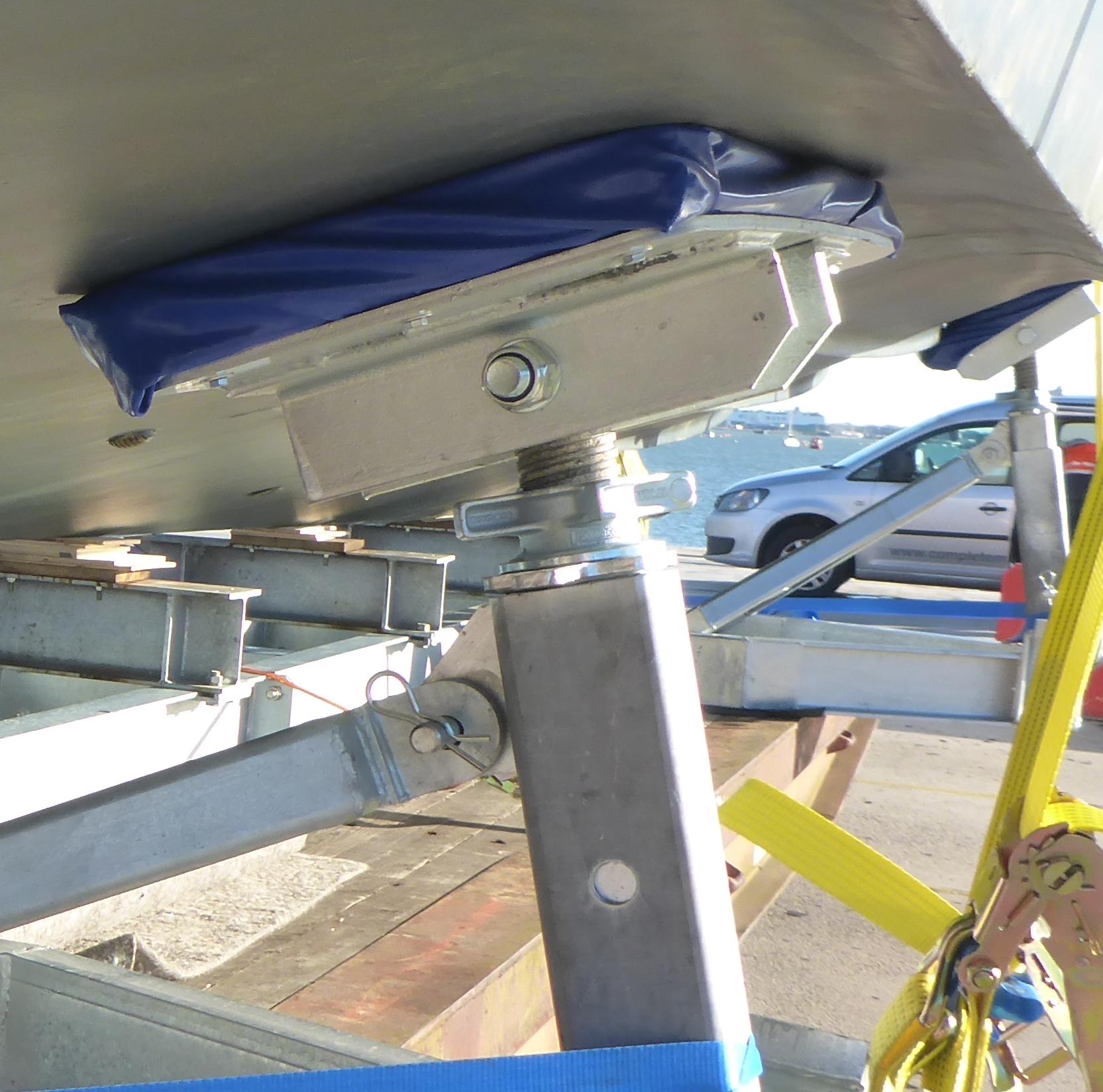 yacht cradle parts