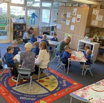 GRANDPARENTS VISIT LITTLE LEARNERS