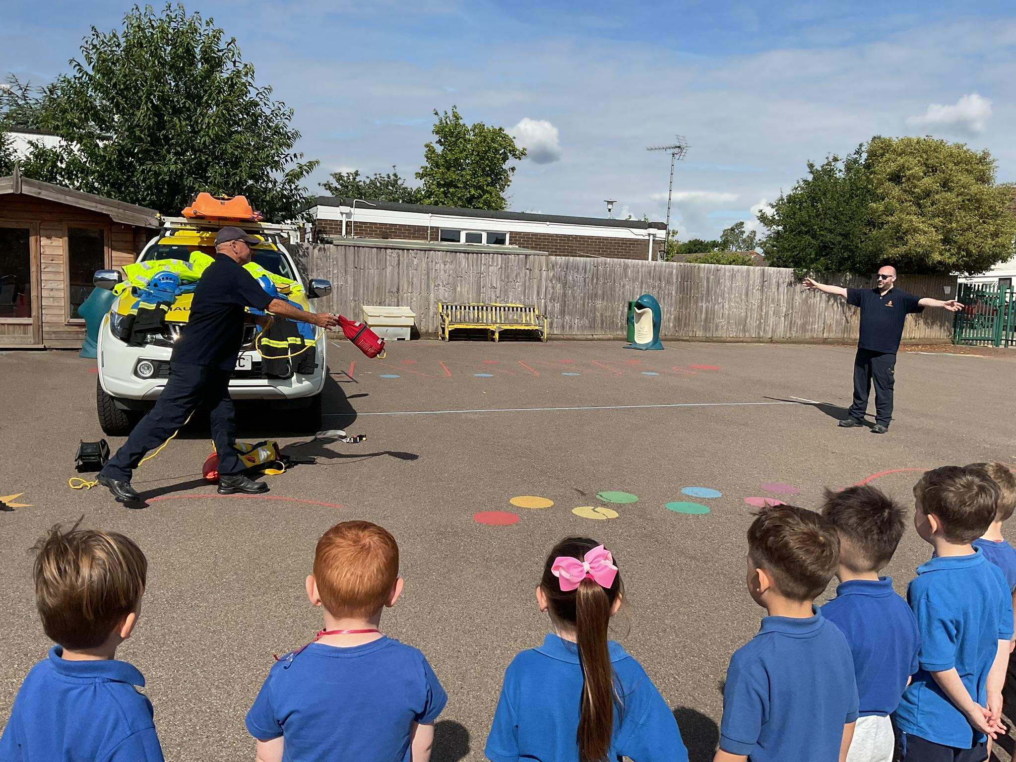 People who  help us.