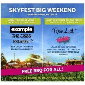 Skyfest Big Weekend London 2013