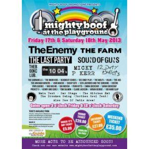 Mighty Boof At The Playground 2013