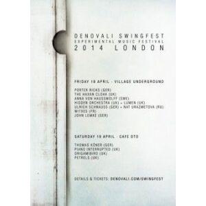 Denovali Swingfest London 2014