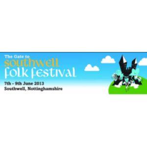 Gate to Southwell Folk Festival 2013