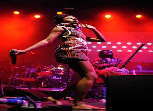 AFRICA EXPRESS SOUNDSYSTEM PERFORM AT THE GREAT ESCAPE AT BRIGHTON DOME ON SATURDAY 12TH MAY 2