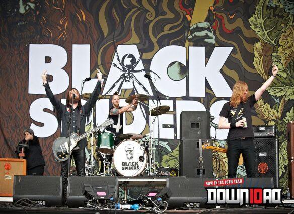 Black Spiders at Download Festival 2012