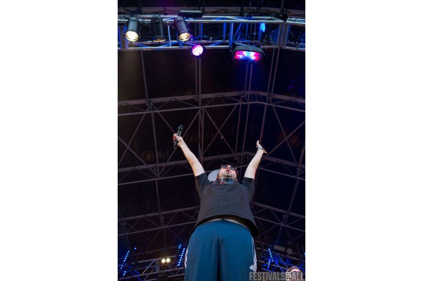 Goldie Lookin Chain at Brownstock Festival 2014