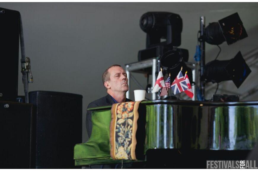 Hugh Laurie at Cornbury 2012