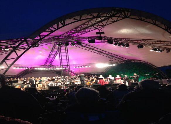 Main Stage at Orchestra In A Field