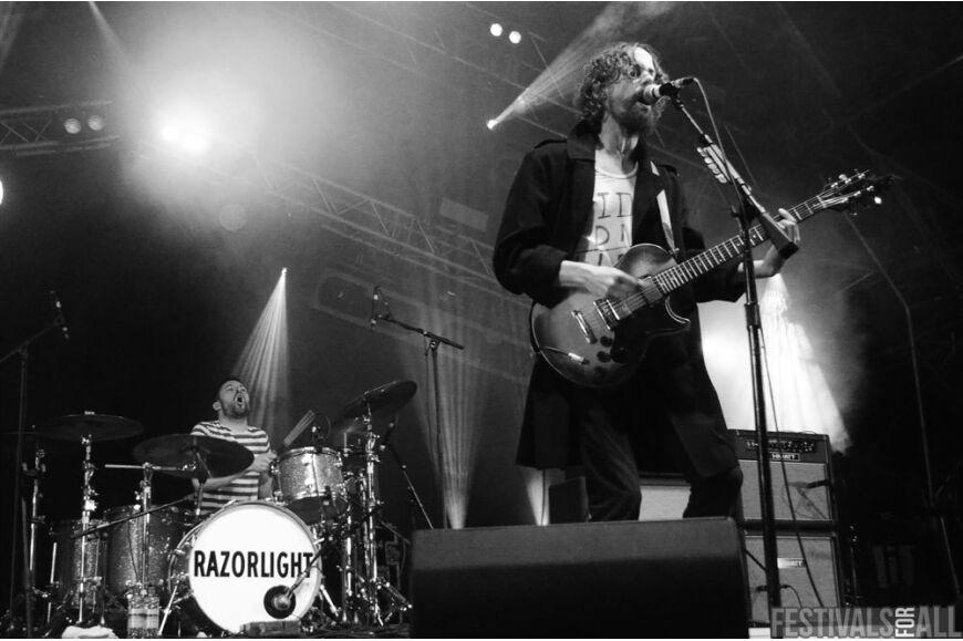 Razorlight at Brownstock Festival 2014