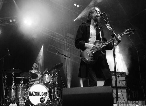 Razorlight at Brownstock Festival 2014
