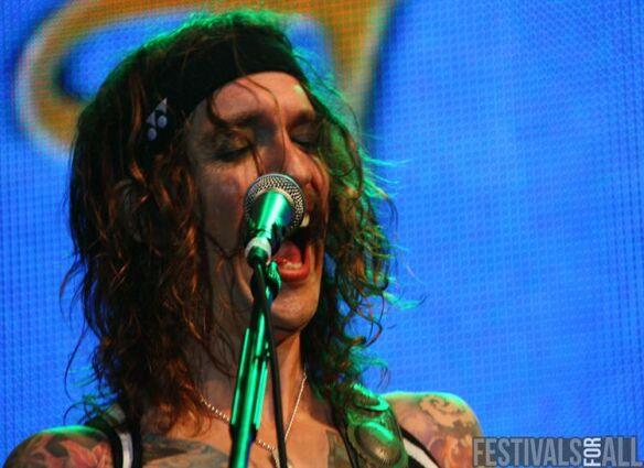 The Darkness@ Y Not Festival