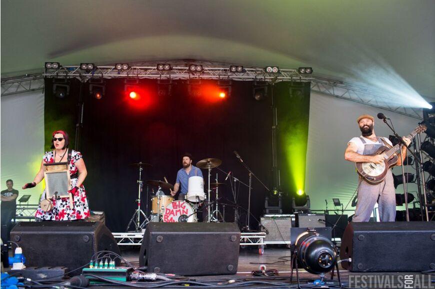 The Reverend Peyton's Big Damn Band at Cornbury 2014