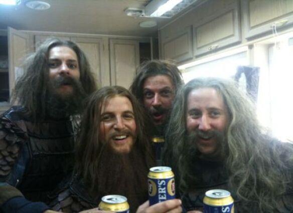 the vikings and beer. literally.