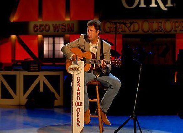 vince at the grand ole opry