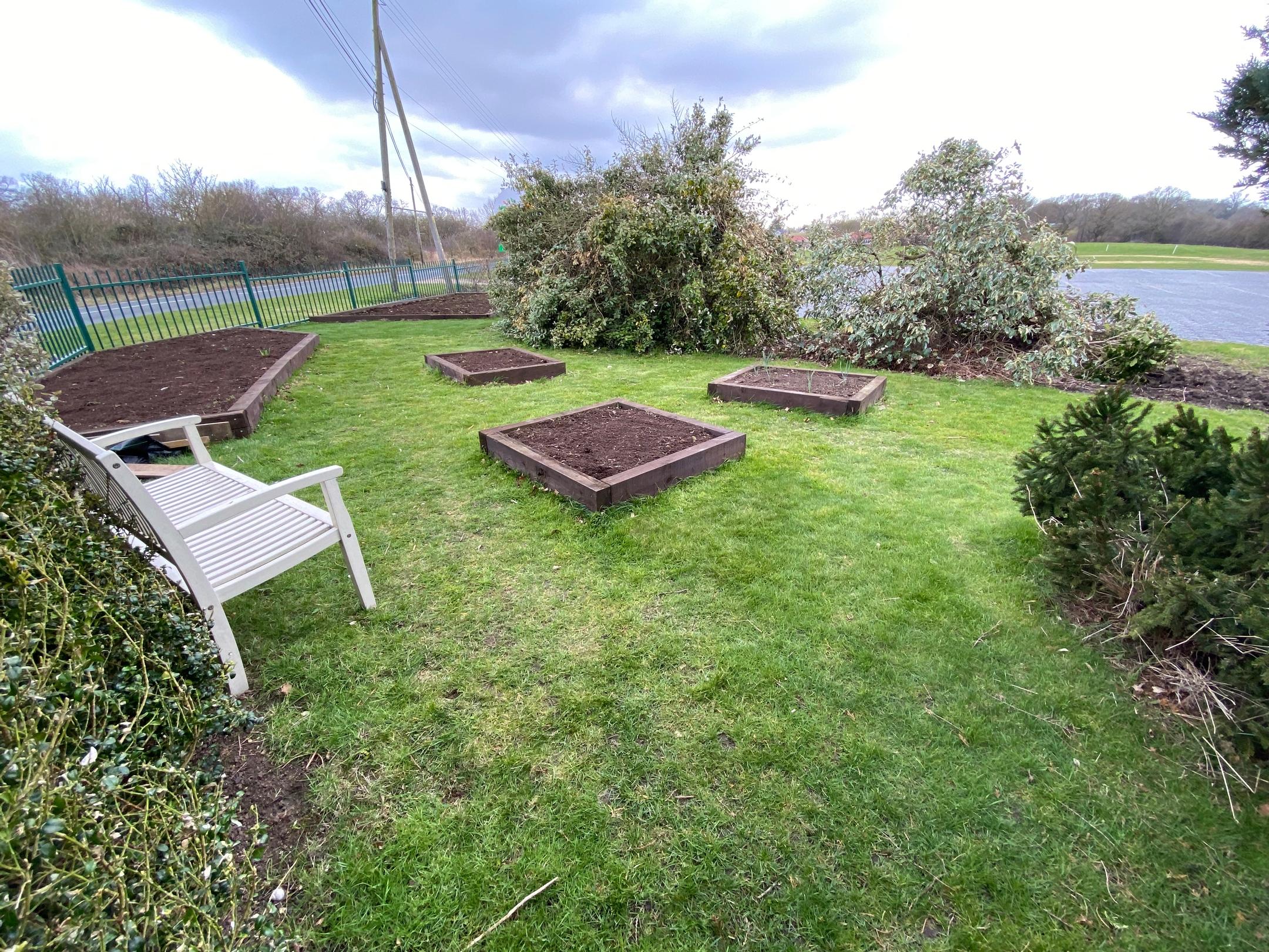 Our Community Garden is now OPEN!