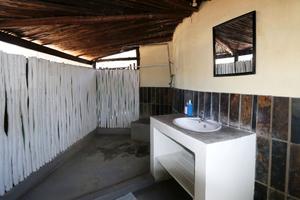 Bathroom at the Wildlife Orphanage in South Africa