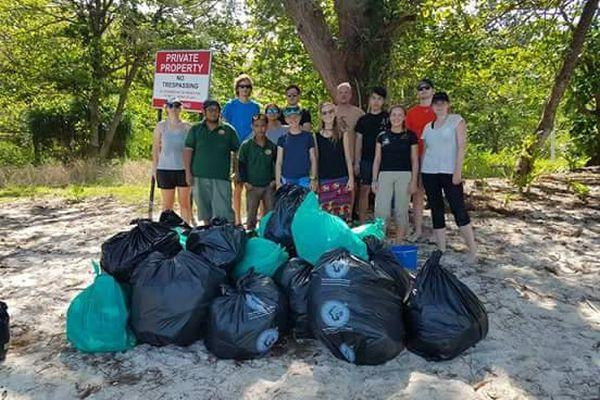 Beach Clean at the Perhentian Islands Marine Project
