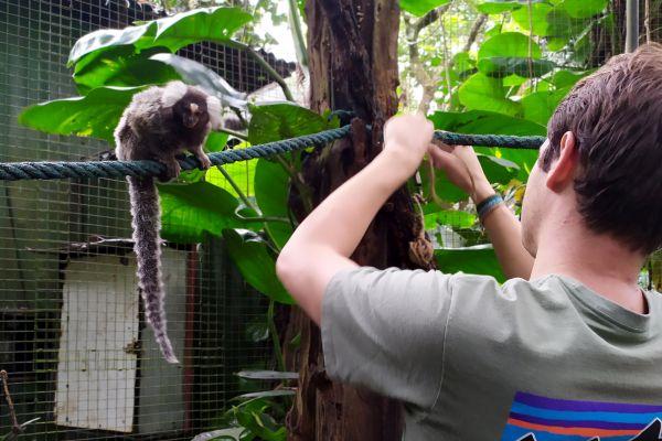 Animal Enrichment @ Costa Rica Wildlife Sanctuary