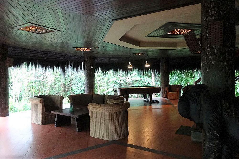 Social Area at the Samboja Lodge