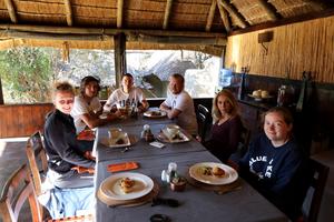 Meal at Amakhala Conservation Project