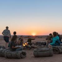 Accommodation at the Desert Elphants Family Programme in Namibia