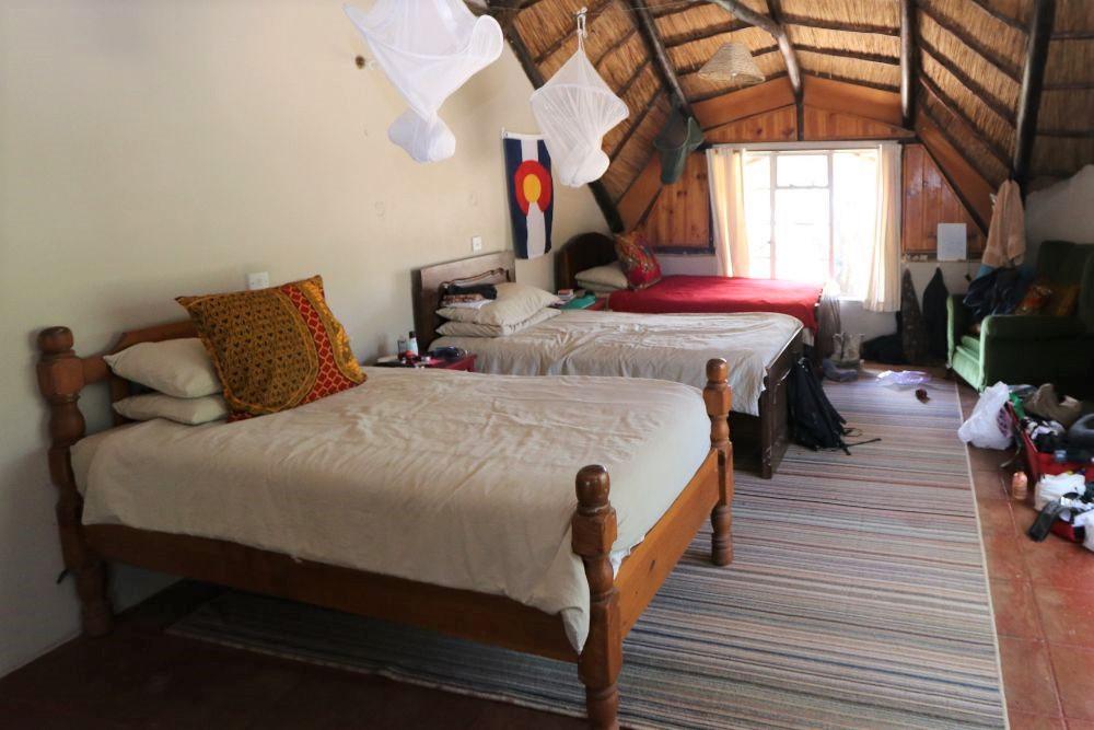 Bedroom at the Rhino and Elephant Conservation Project