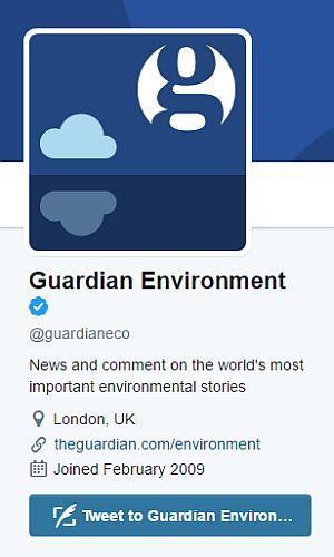 Guardian Twitter Account