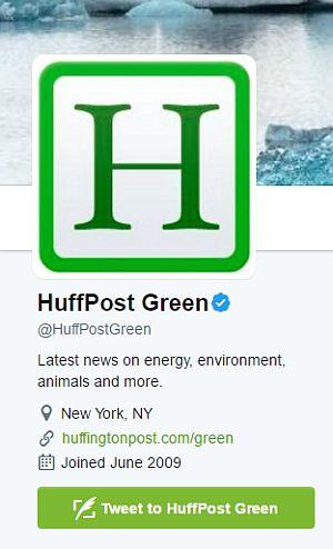 Huffington Post Twitter Account