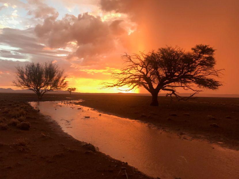Namibian sunset