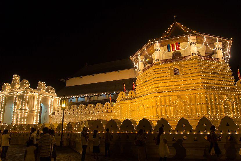 The Temple Of The Sacred Tooth Relic Sri Lanka 