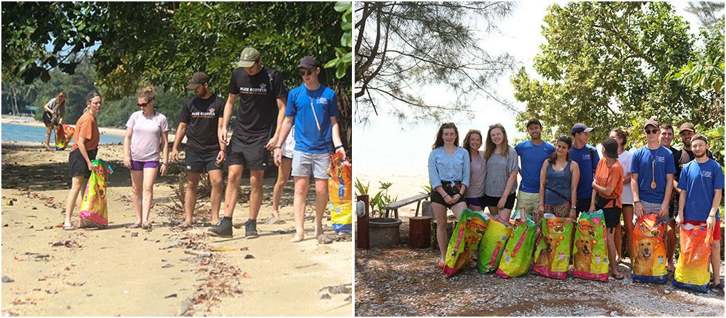 Beach Clean Up Volunteers The Great Orangutan Project