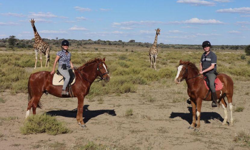 Horse Riding in Namibia 