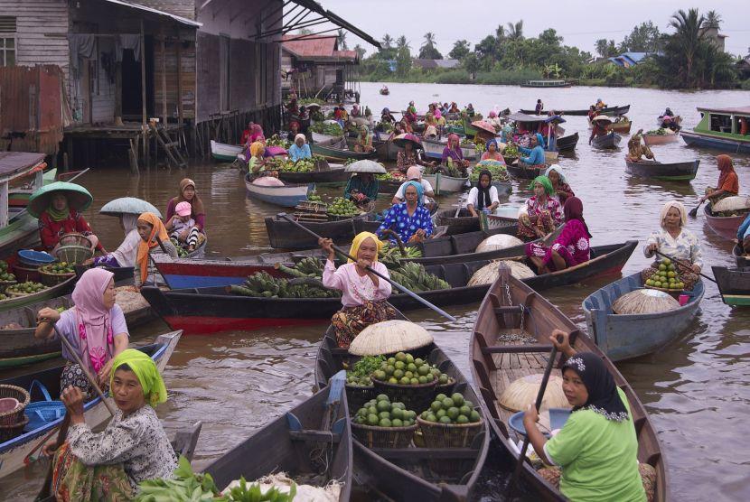 Lok Baintan Floating Market