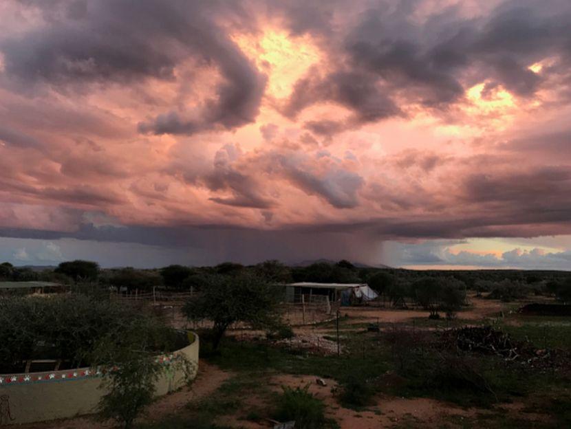 Amazing sky in Namibia